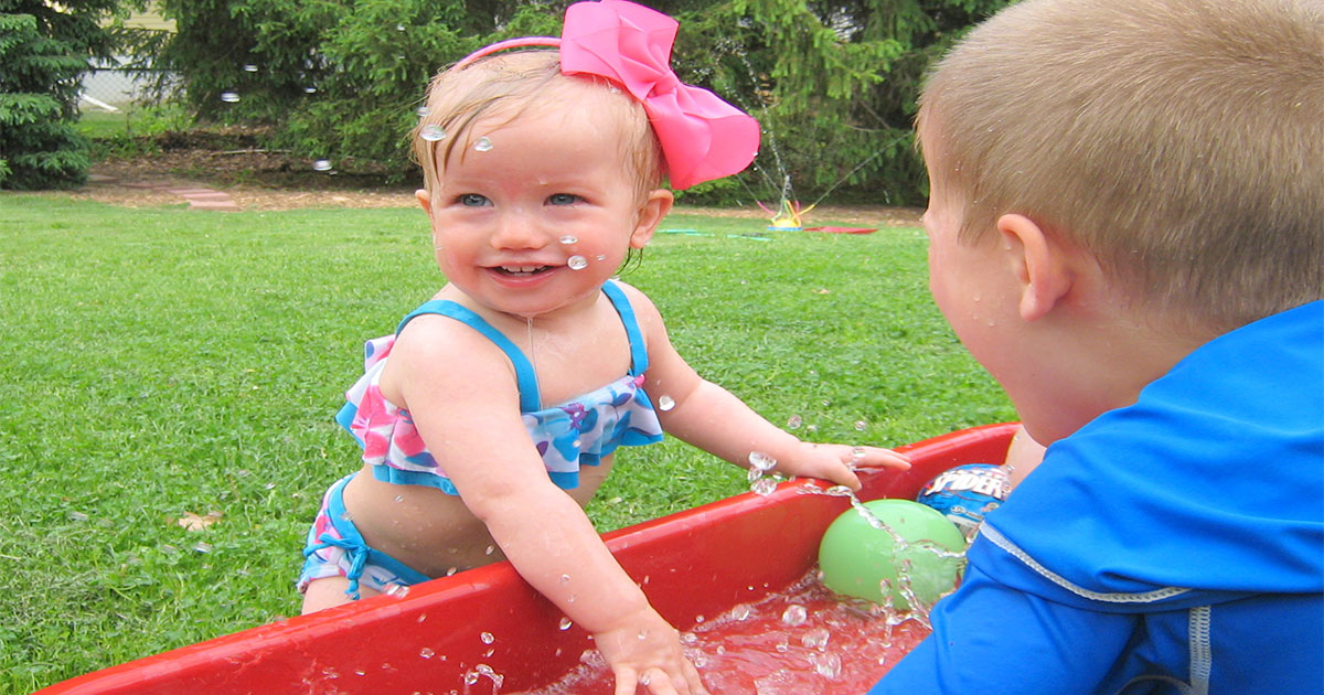 Water play fun