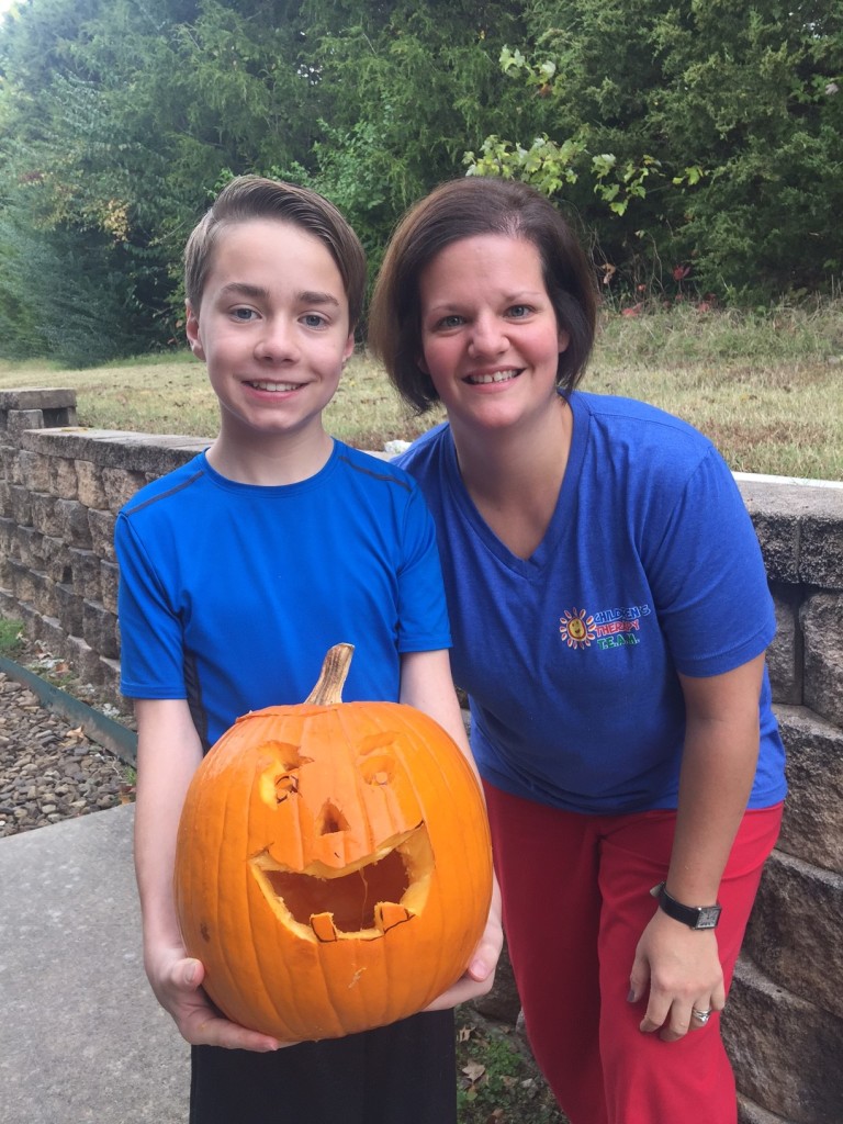 Pumpkin Carving Creation with OT Kati Bullington